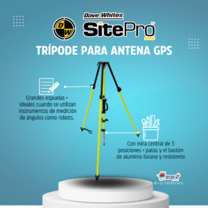 Tripode para antena GPS